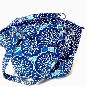 Vera Bradley Glenna Shoulder in Petal Splash pattern